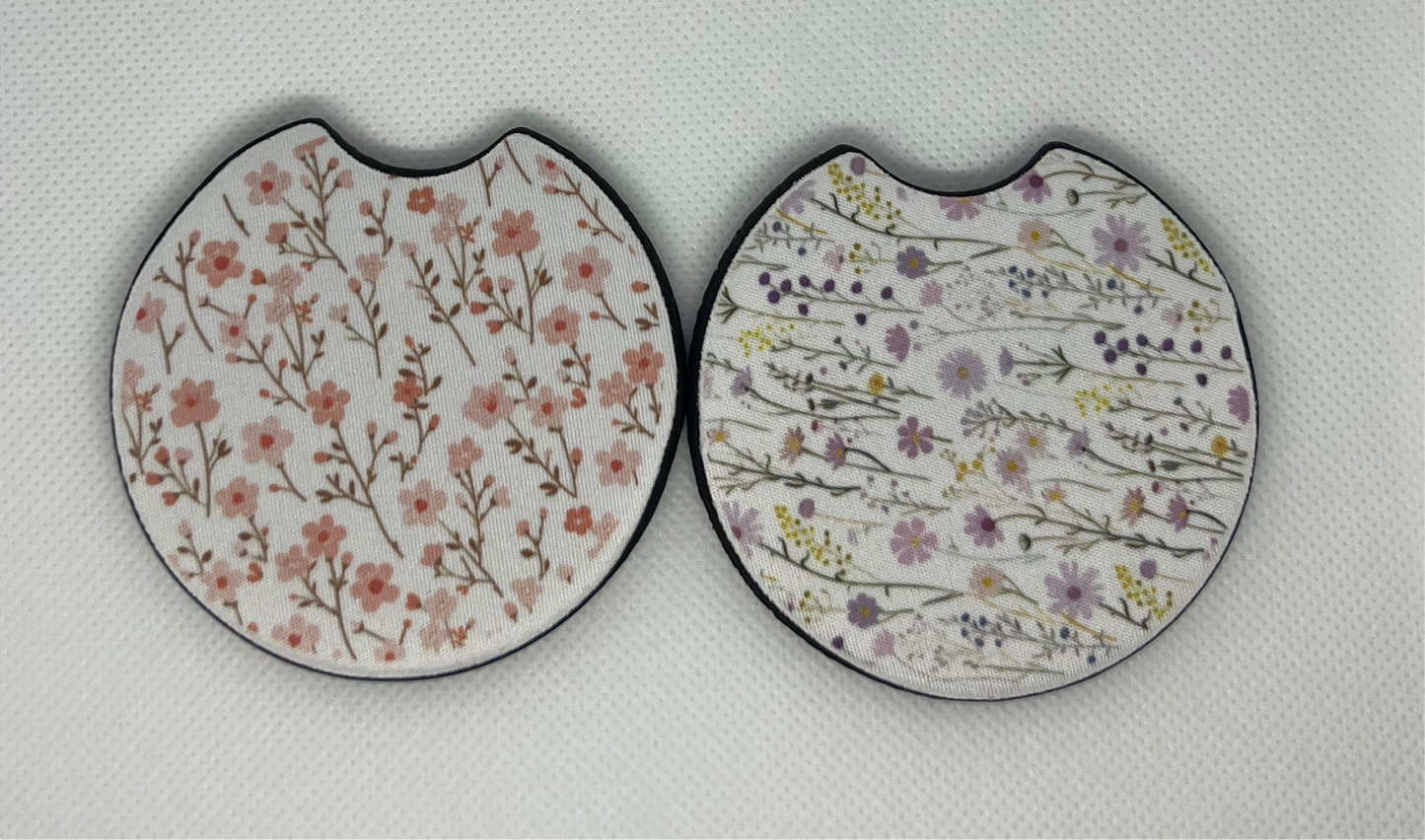 Floral Car Coaster