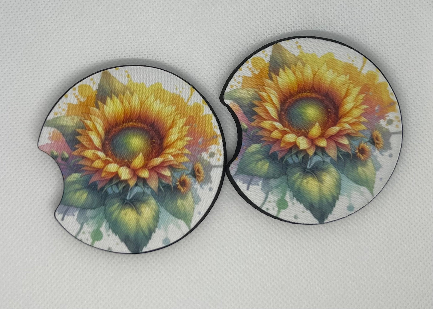 Sunflower Car Coaster