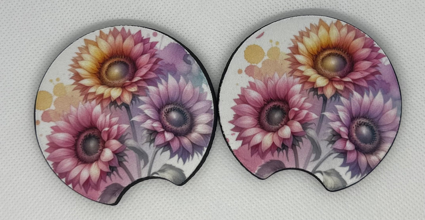 Sunflower Car Coaster