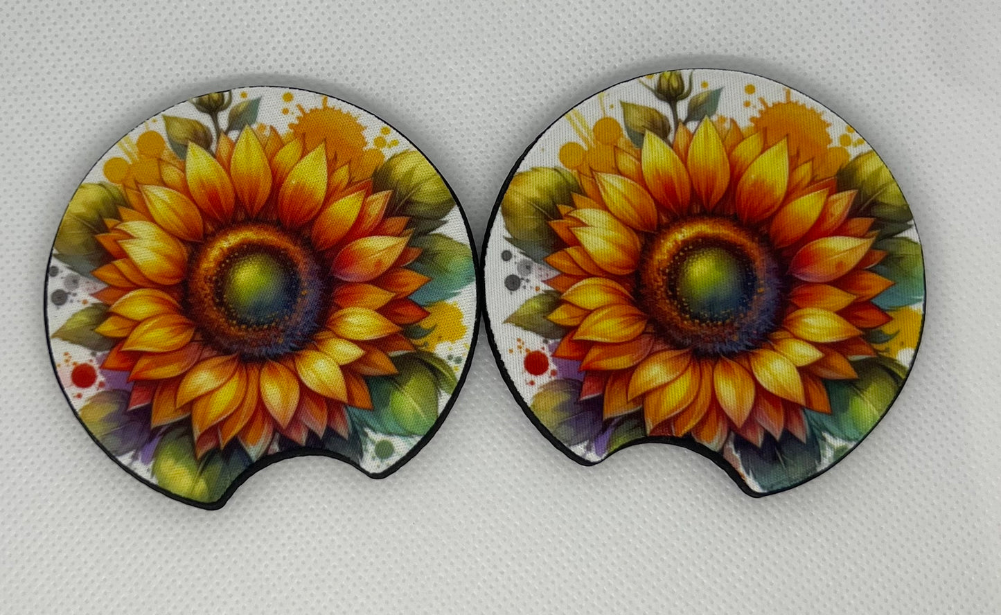 Sunflower Car Coaster