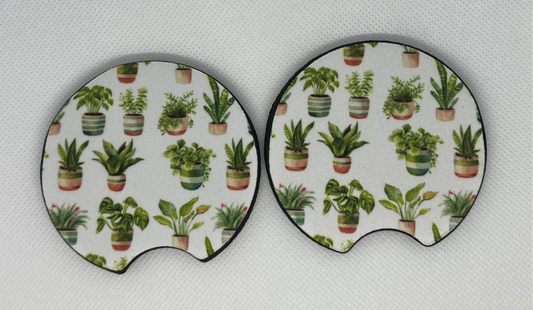 Floral Car Coaster