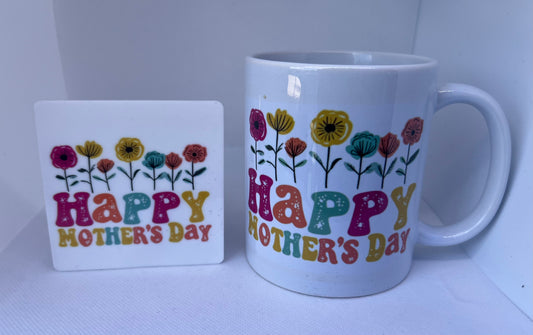 Mother’s Day Cup and Coaster