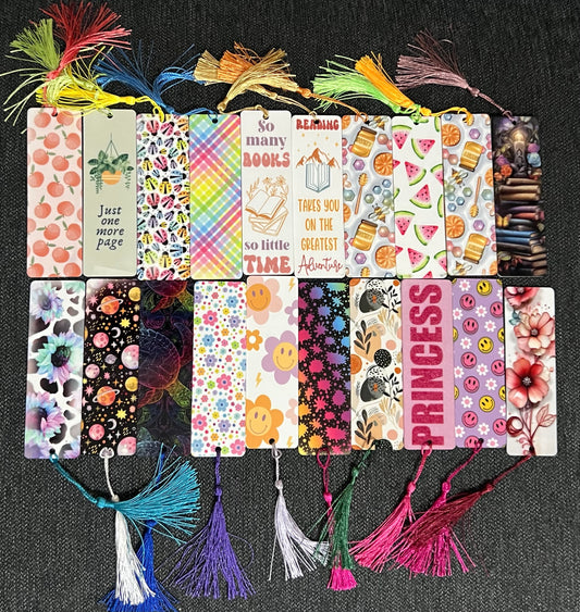 Acrylic Bookmarks
